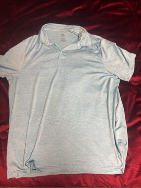 Champion Light Blue Heather Men's Polo